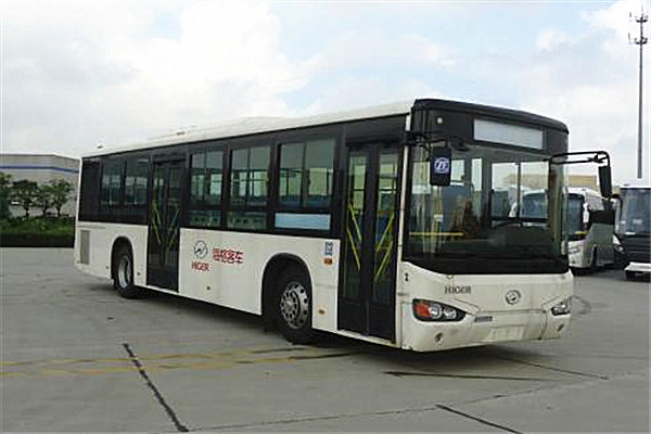 海格KLQ6119GAHEVC5B公交车（天然气/电混动国五24-46座）