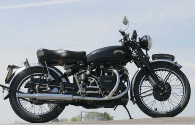 传奇英国复古黑色摩托车价格及图片