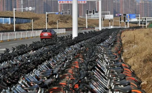 武汉市为什么不让投放共享单车：超出非机动车空间承载能力