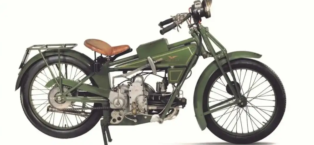 摩托古兹第一款摩托车：500cc单缸的Normale（1921年）