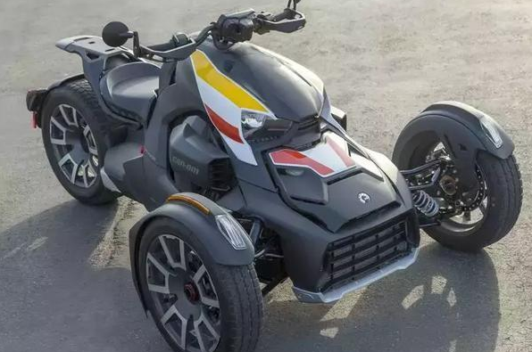 庞巴迪摩托车600cc：庞巴迪推出小排量的倒三轮摩托，庞巴迪Can-Am Ryker，强劲47匹马力