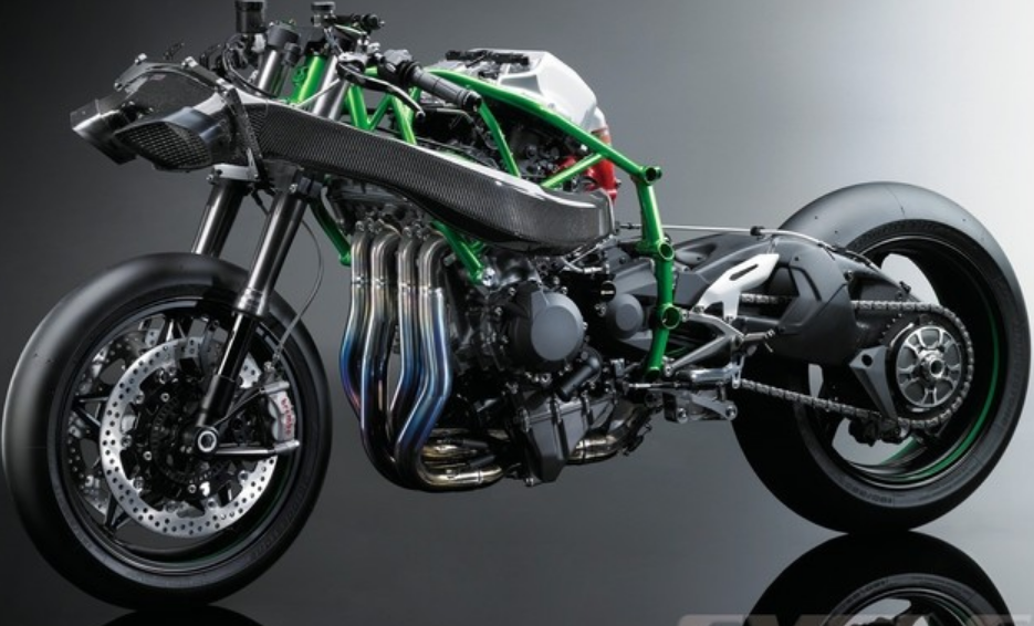 川崎h2r图片，川崎Ninja H2R摩托车价格图片